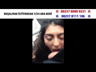 Türk kızına arabada vermiş ağzına angaralı sevgilisi (türk sakso) (türk i̇fşa)