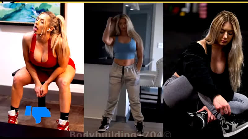 Miranda cohen incredible beautiful blue eyes fit blonde female fitness motivation 2022