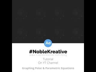 Graph polar and parametric equations in ae using expression