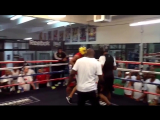 Andre dirrell vs jleon love sparring session