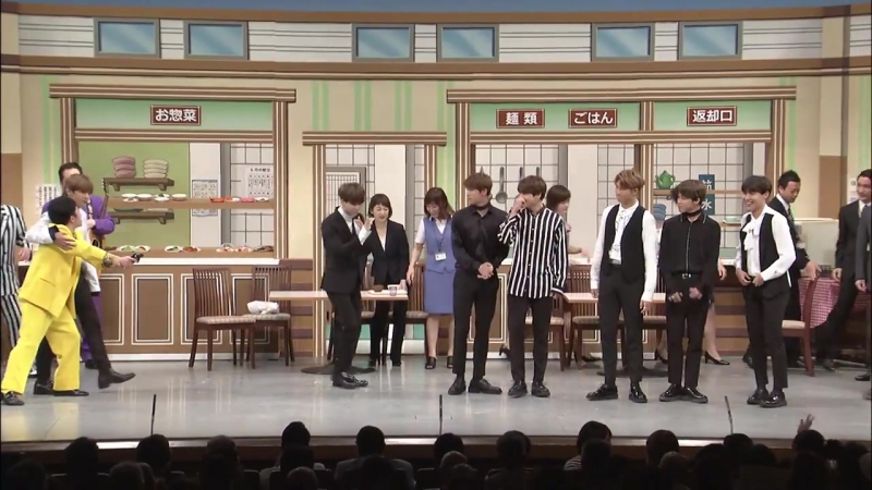 `video` bts on japanese comedy show yoshimoto shinkigenki