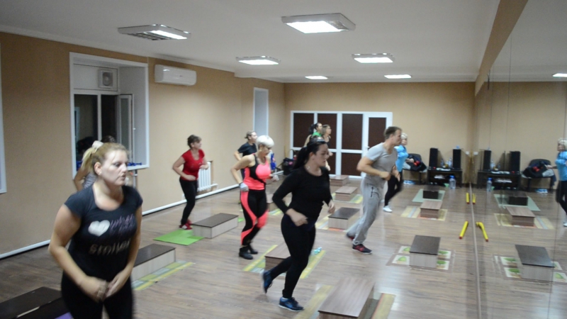 Тренироа на степах