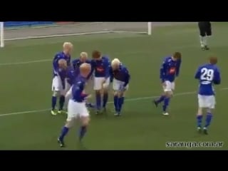 Празднование гола в ирландии