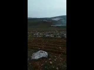 A video showing the fall of a assad regime helicopter bombing civilians in the western countryside of aleppo syria aleppo