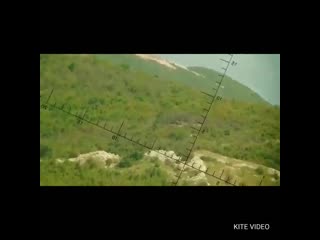 Saa’s 4th armoured division takes out a sniper position for tip hts militants on kabani hills on latakia idlib axis 18 may 20