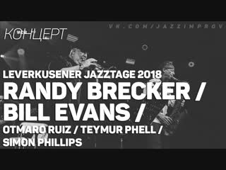 Soulbop xl randy brecker bill evans leverkusener jazztage 2018