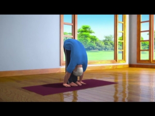 Yoga with modi padahastasana english падахастасана