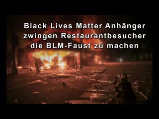 Black lives matter bedrohen restaurantbesucher solidarität zu zeigen(720p hd) 1 mp4