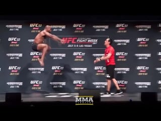 Ufc 213 yoel romero open workout
