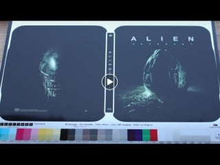 Alien covenant metal proof for steelbook