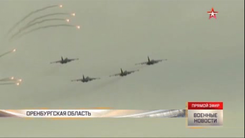 Ракетно бомбовые удары нанесли летчики с