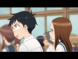 [anipain] karakai jouzu no takagi san / шутница такаги [02] oni & lonely dragon