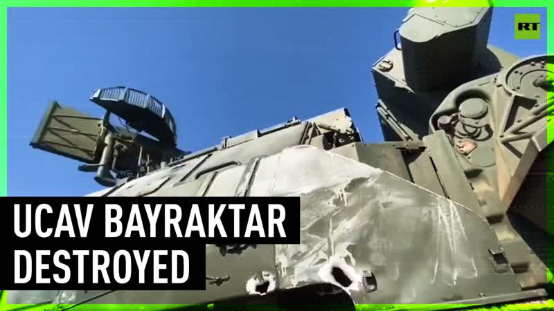 Turkish made ucav bayraktar allegedly destroyed in ukraine