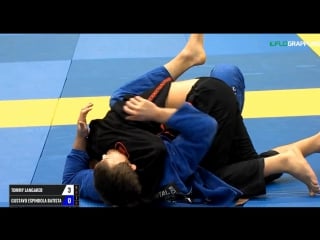 Tommy langaker vs gustavo batista brown belt absolute final ibjjf 2017 european championships