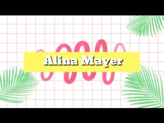 Интро alina mayer||от #moon