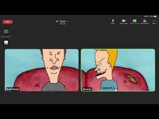 Beavis and butt head are making a full length movie for #paramountplus huh huh, we said "full length "