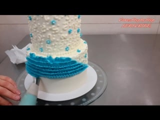 Buttercream cake decorating fast and easy by cakesstepbystep