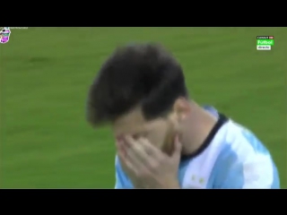 Messi retires after missing a penalty copa américa, june 26, 2016