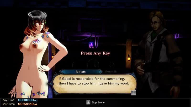 Bloodstained ritual of the night miriam nude mod