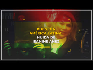 Buen día américa latina huida de jeanine áñez