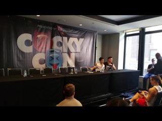 Cockycon answered prayers panel intros