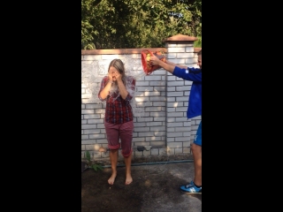 Ice bucket challenge/ ibc/ sashka gribovskaya