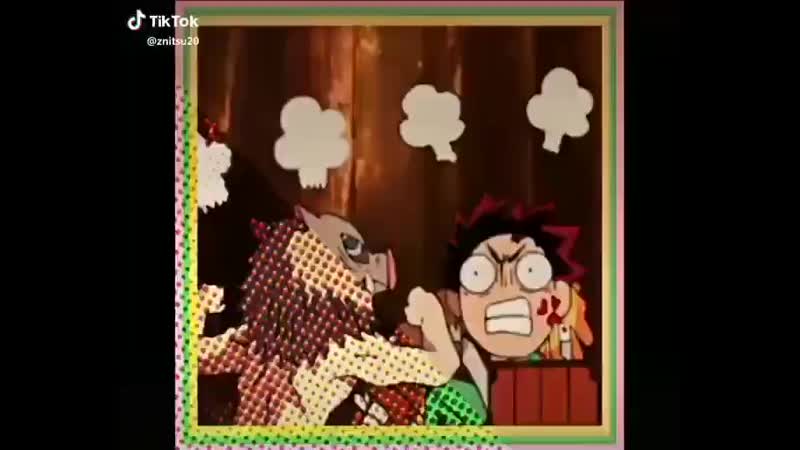 Kimetsu no yaiba / танджиро, зеницу, иноске