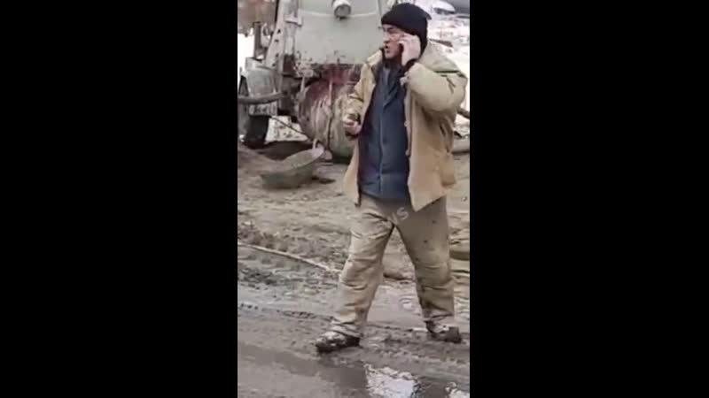 Мужику оторвало ногу просто жесть