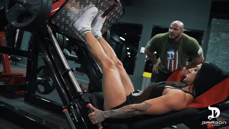 Big ramy &amp; bakhar nabieva train legs