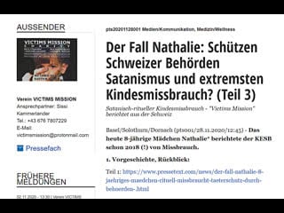 "satanismus, kindesmissbrauch, adrenochrome und vertuschung!!!"