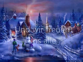 Winterlied winter kommt flocken fallen nieder kinderlied german