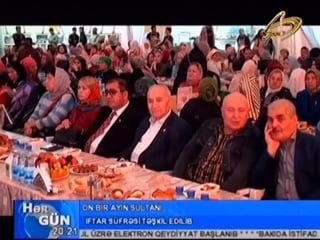 Moskvada iftar süfrəsi