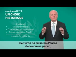 Clip officiel de campagne présidentielle 2017 françois asselineau