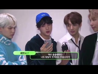[video] 171010 bts unreleased video of encore stage & interview @ inkigayo