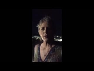 Melissa mcbride on saturn awards scott gimples periscope