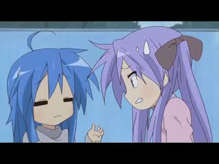 Лаки стар/lucky star ova (любимый момент)