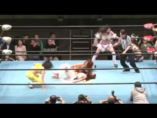 1 hiroyo matsumoto, makoto, maruko nagasaki vs cherry, hiroe nagahama, mika iida (12/31/15)