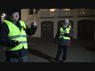 Das gedicht vom menschen für die menschen gelbwesten live aus wittenburg 3 januar 2019