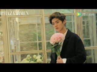 160701 ehe x harpers bazaar men《芭莎男士》 photoshoot behind the scenes luhan