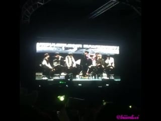 [fancam] 161204 встреча с фанатами flight log turbulence в малайзии