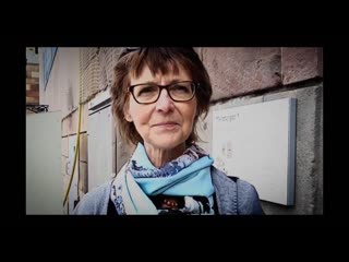 Intervju med en bekymrad medborgare pa mynttorget