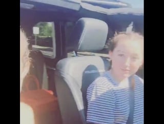 @ noahcyrus my chauffeur / dance partner / lil sis / baby angel all in 1 💖