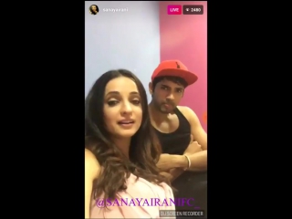 Part 1 of sanayas insta live