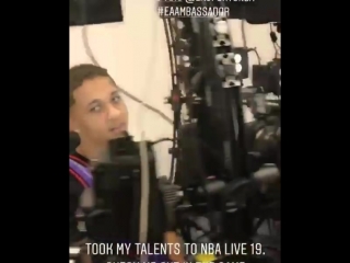 Lil bibby is now a playable character in #nbalive19 🎮