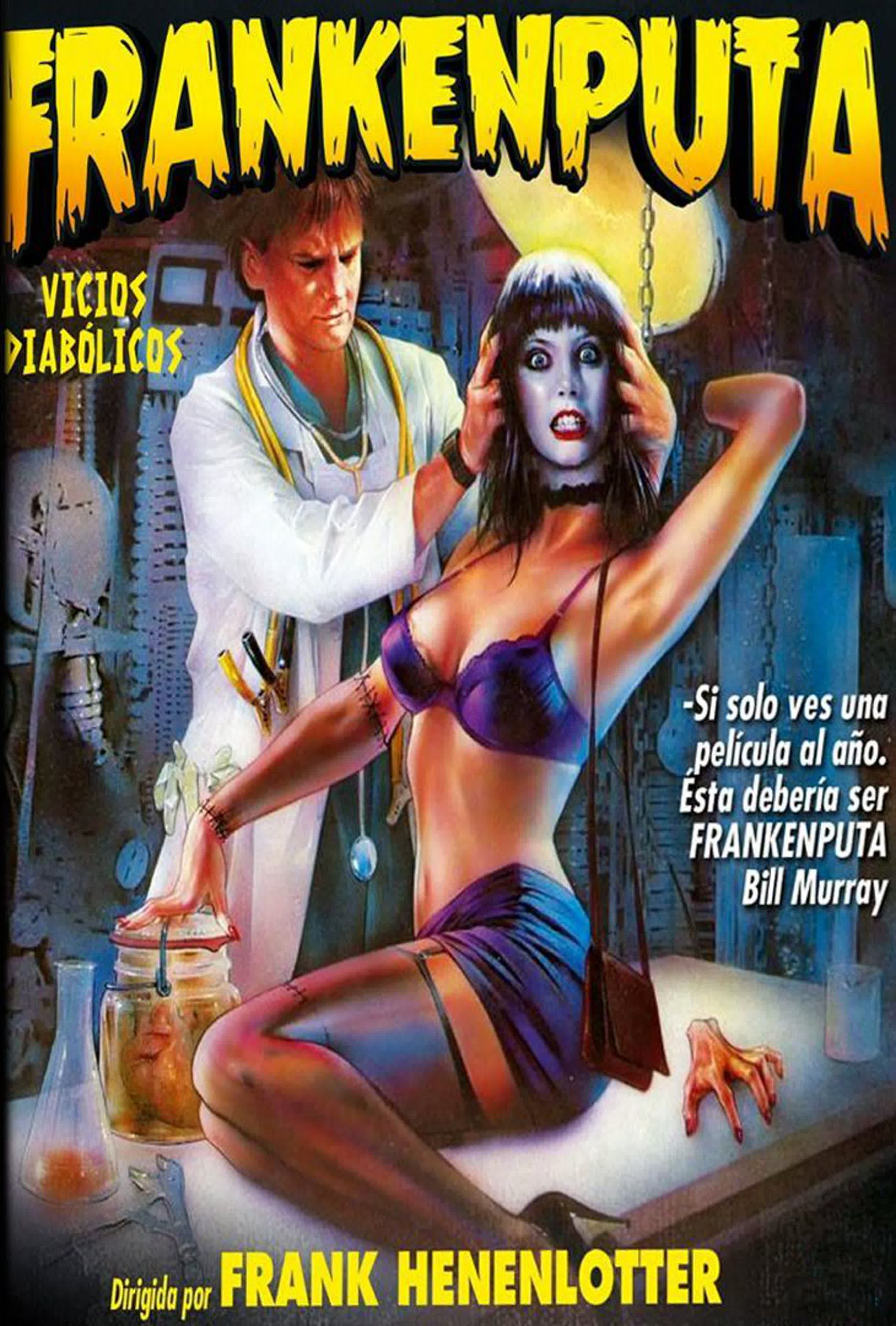 Frankenputa (vicios diabólicos) (frankenhooker) (spanish) (1990) -  ExPornToons