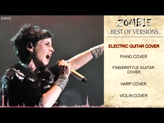 Dolores oriordan the cranberries zombie electric guitar, piano, fingerstyle guitar, harp, violin (best of versions)