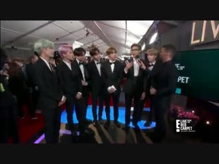 [interview] 190211 full interview with ryan seacrest at red carpet @ 2018 grammys