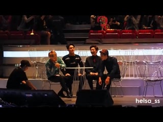 [hd fancam] 151202 exo chanbaek arm wrestling @ mama 2015