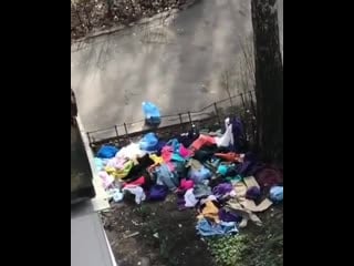 Принудительное выселение девушки