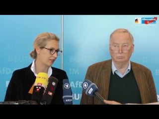 Weidel und gauland zu tauber sturz